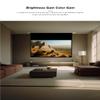 VIVIDSTORM Since 2004-72" Phantom Recessed in-Ceiling Motorized Tension White Cinema Projector Screen for Normal Projector,Tab-tensioned Drop Down Screen,Movie Theater Projector Screen,VPCLW72H view 4