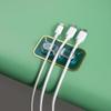 Homoyoyo 8pcs Self-Adhesive Cable Clips Cord Organizers for Wall Desktop Multi-Functional Electric Wire Fasteners for Home Office Use Easy Installation view 3