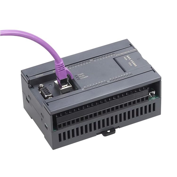 ETH-MODBUS-IO16R Ethernet Module MODBUS RTU Module Digital 16 in 16 Out Relay with Ethernet Port Support MODBUS RTU and TCP protocols