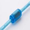 Applicable MR-J3USBCBL3M Data Cable Servo Debugging Cable MR-J3 MR-J4 MR-JE Touch Panel Download Communication Cable Transparent Model Blue Length: 2 Meters view 4