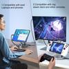 Docking Station for Steam Deck ROG Ally - 10 in 1 Stream Deck Dock with HDMI 2.0 4K@60Hz, 1000Mbps Gigabit Ethernet, SD/TF, 3.5mm Audio and USB-C PD 100W Speed Charging for Steam Deck, ROG Ally view 2