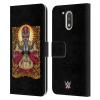 Head Case Designs Officially Licensed WWE Glow Rey Mysterio Leather Book Wallet Case Cover Compatible with Motorola Moto G41 view 1