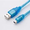 Applicable MR-J3USBCBL3M Data Cable Servo Debugging Cable MR-J3 MR-J4 MR-JE Touch Panel Download Communication Cable Transparent Model Blue Length : 5 Meters view 2