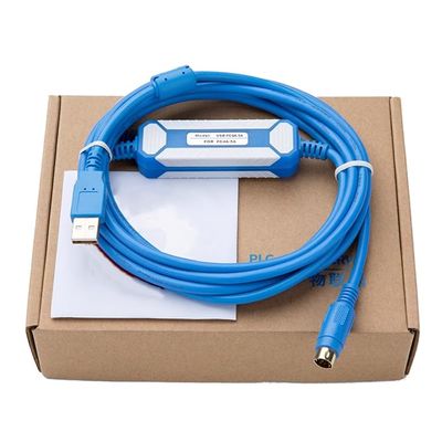 for USB-FC4A/5A PLC Programming Cable FC4A 5A Series Data Download Cable Blue Gold-Plated Model