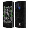 Head Case Designs Officially Licensed WWE Poster Art Randy Orton Leather Wallet Case Compatible with Samsung Galaxy A21s (2020) view 1