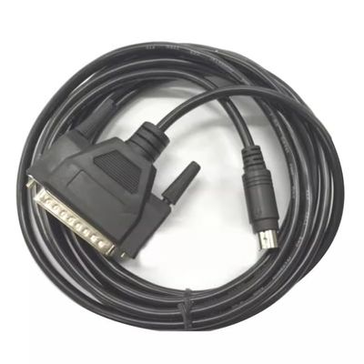 for UG00C-E PLC Cable NB POD UG Series Touch Panel HMI Connection FX Series Programming Cable Black Length: 3 Meters