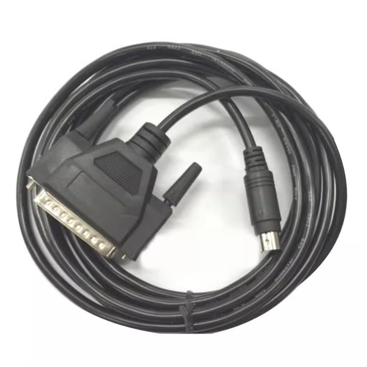 for UG00C-E PLC Cable NB POD UG Series Touch Panel HMI Connection FX Series Programming Cable Black Length: 3 Meters