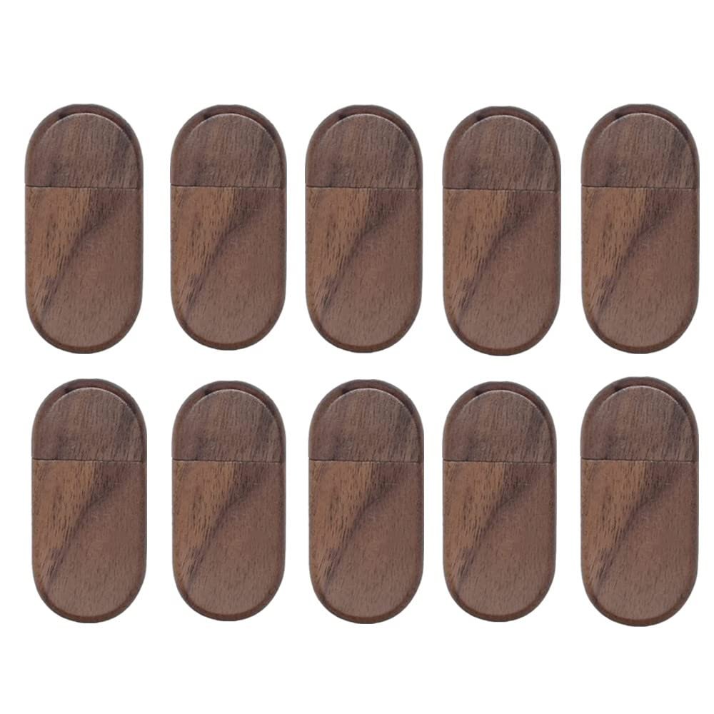 10 PCS Wooden USB Memory Stick USB Flash Drive Data Storage (USB3.0 128GB)
