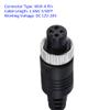 M METERXITY Copper Video Aviation Cable - for CCTV Connection, Male to Female Extension Cable, Apply to Connect CCTV/Computer/Outdoor (1.5M, 4-Pin, Black) view 2