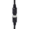 M METERXITY Copper Video Aviation Cable - for CCTV Connection, Male to Female Extension Cable, Apply to Connect CCTV/Computer/Outdoor (1.5M, 4-Pin, Black) view 4