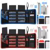 142-Piece Electronics Precision Screwdriver with 120 Bits Magnetic Repair Tool Kit for iPhone, MacBook, Computer, Laptop, PC, Tablet, PS4, Xbox, Nintendo, Console Blue&Red view 1