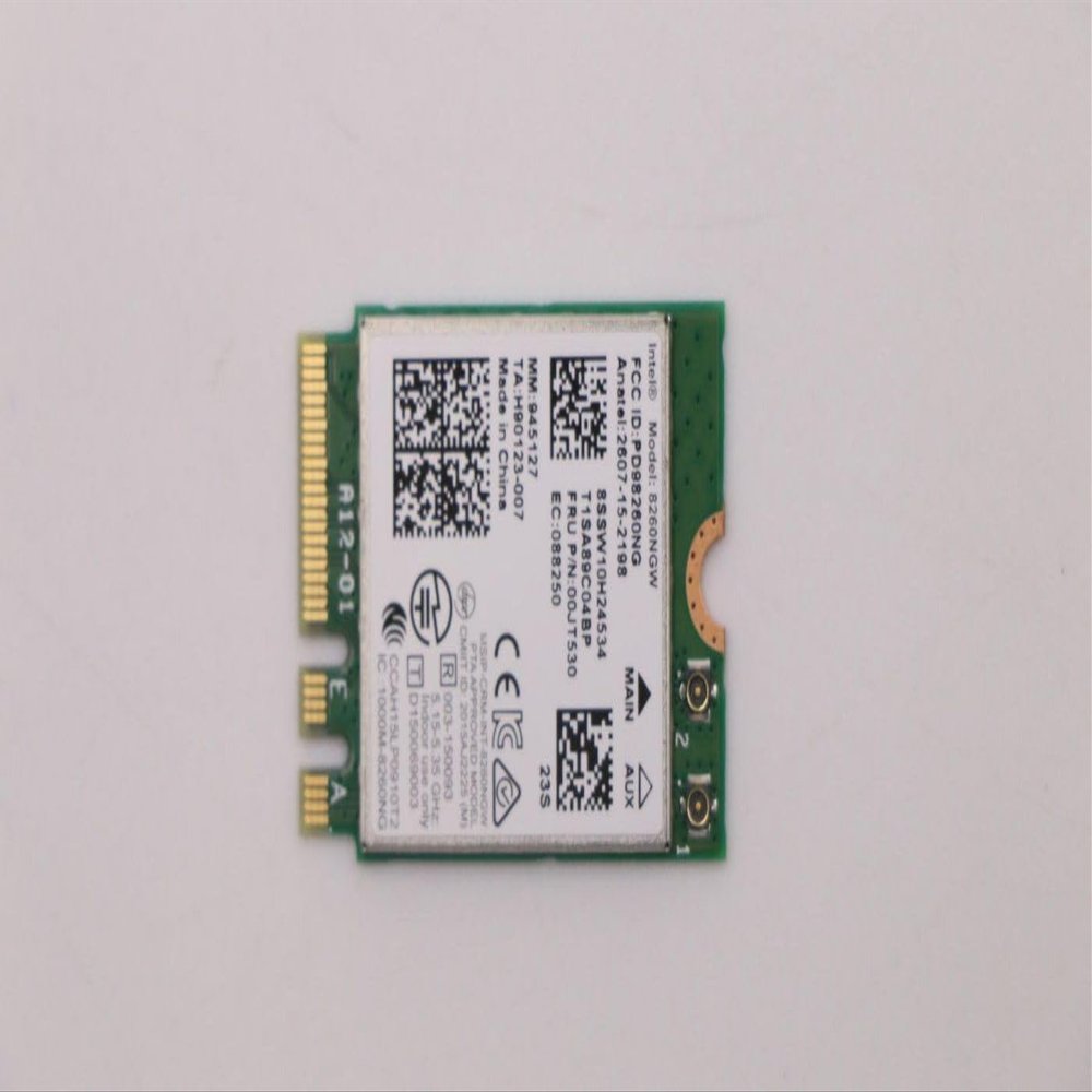 Lenovo Sparepart Intel Dual Band Wireless-AC 8260 M.2 2230 Adapter, FRU00JT530 (8260 M.2 2230 Adapter)
