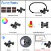 Freenove Mecanum Wheel Car Kit for Raspberry Pi Pico (Not Included) (Compatible with Arduino IDE), Dot Matrix Expressions, Obstacle Avoidance, Line Tracking, Light Tracing, Colorful Light, App view 4