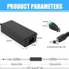 24V 6A DC Power Supply Adapter 144W AOYADAISU Universal AC to DC Power Supply with 5.5mm x 2.5mm&2.1mm Output Jack, 100V-240V 24 Volt 6 Amp Power Converter for LED Strip Light, Router, Cameras view 4