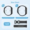 2 Pack Waterproof Bands Compatible with Fitbit Charge 5 / Fitbit Charge 6 for Women Men, Classic Soft Sports Replacement Wristbands for Women Men (Small 5.5''-7.8'', black/black) view 3