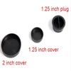 VAKUUM Lab Microscope Slides 2 Pcs Anti-dust Lens Cap Cover for Spotting Scopes Telescope Binocular Rear Cap Plastic Microscope Parts (Color : 2 inch Plug, Size : 2 pcs) view 2