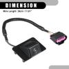 Partuto Rear View Back Up Camera No.15173619 - Car Rear Park Assist Reverse Camera - for Chevrolet Suburban 1500 2500 3500 2008 Plastic Black - 1 Pc view 4