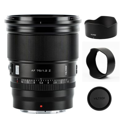 Viltrox 75mm F1.2 Pro Level Autofocus Lens Compatible with Nikon Z-Mount APS-C Mirrorless Cameras