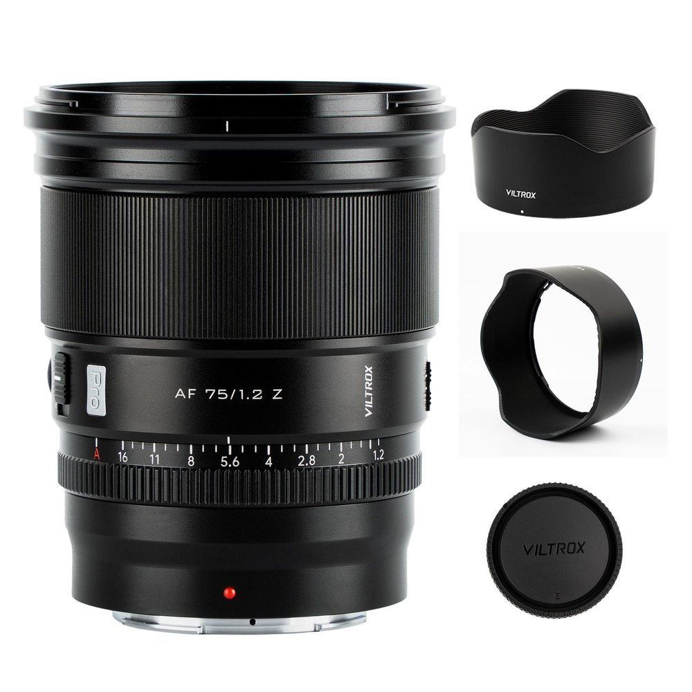 Viltrox 75mm F1.2 Pro Level Autofocus Lens Compatible with Nikon Z-Mount APS-C Mirrorless Cameras