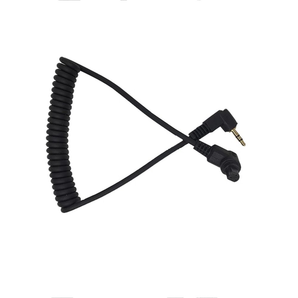 HangTon Remote Shutter Release Trigger Cable for Canon R3 R5 1DX 6D 7D 5D MKIII 60D EOS SLR Camera, 2.5mm Controller to N3