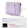 15.6 Inch Laptop Sleeve Case Water-Resistant Computer Bag with Handle for HP Lenovo Dell ASUS Acer Chromebook 15 / HP Envy X360 15.6 / Acer Aspire 15 / Dell Inspiron 15 / Lenovo IdeaPad 15.6 -Purple view 2