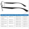 4 Pairs Replacement Nosepieces Nose Pads for Ray-Ban RB3604 RB4264 RB3534 RB3549 RB3584 RB3614 RB3523 RB3526 RB3538 RB3558 RB3660 RB3530 RB4071 RB6336 RB7140 RB8415 Sunglass - Silver view 3