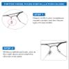 4 Pairs Replacement Nosepieces Nose Pads for Ray-Ban RB3604 RB4264 RB3534 RB3549 RB3584 RB3614 RB3523 RB3526 RB3538 RB3558 RB3660 RB3530 RB4071 RB6336 RB7140 RB8415 Sunglass - Silver view 4