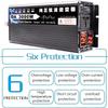 Tsampa Pure Sine Wave Inverter 3000W 4000W 5000W 6000W 8000W Power Inverter DC12V24V48V60V72V to AC 110V120V130V Voltage Transformer, Suitable for Solar Energy AutomobilesTrucks (12Vto110V,4000W) view 2