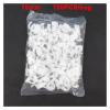 4mm 5mm 6mm 8mm Circle Path Circle Cable Clips Cable Nail Wire Clips 100PCS/bag 10mm 12mm 16mm Cable Clips Round White (Color : 10mm) view 2