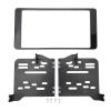 Double DIN Dash Installation Kit, ABS Glossy Black Fascia Frame, Replacement for Mitsubishi Outlander 2014 and Up view 1