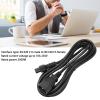 SUNGOOYUE Computer to PDU Power Extension Cord, 9.8ft Power Extension Cable with PVC Shell - IEC320 C14 to IEC320 C5 PDU Cord view 3