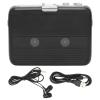 Bluetooth Cassette Player with Auto Reverse, Bluetooth 5.0 Wireless Streaming & FM Radio, Portable Tape Player for Headphones Speakers Car Stereo (Black) view 1