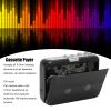 Bluetooth Cassette Player with Auto Reverse, Bluetooth 5.0 Wireless Streaming & FM Radio, Portable Tape Player for Headphones Speakers Car Stereo (Black) view 2