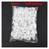 4mm 5mm 6mm 8mm Circle Path Circle Cable Clips Cable Nail Wire Clips 100PCS/bag 10mm 12mm 16mm Cable Clips Round White (Color : 16mm) view 2