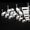 100pcs Nail Cable Clip Office DIY Wall Square Trough Mount Home Supplies Sub Line Fixing Clamp Wire Card Multipurpose (Color : 14mm) view 3
