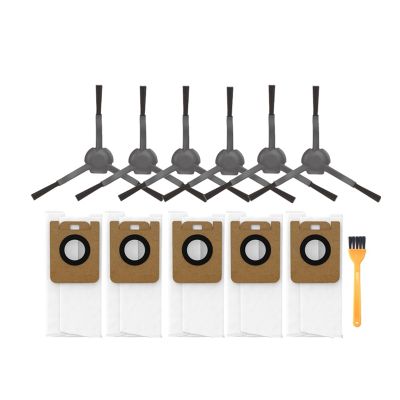 EtliN Compatible with Dreame Bot Z10 Pro / L10 Plus Accessories Dust Bag HEPA Filter Main Brush Mop Robot Vacuum Cleaner Replacement Parts(Color:12pcs)
