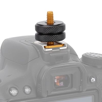 Camera Mount Screw,1/4 Tripod Screw to Flash Hot Shoe Adapter Holder Mount Accessory,Camera Flash Stand Mount Screw for Camera Tripod Monopod Ballhead Flash Light
