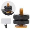 Camera Mount Screw,1/4 Tripod Screw to Flash Hot Shoe Adapter Holder Mount Accessory,Camera Flash Stand Mount Screw for Camera Tripod Monopod Ballhead Flash Light view 4
