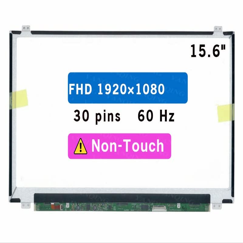 15.6" Screen Replacement for MSI GP62M 7REX Leopard Pro LCD Display Panel 30 pin 60 Hz (FHD 1920 * 1080 Non-Touch)