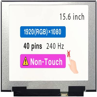 15.6" Screen Replacement for MSI GP66 Leopard 11UG-018 LCD Display Panel 40 pin 240 Hz (FHD 1920 * 1080 Non-Touch)