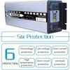 6000W/8000W Pure sine Wave Inverter DC 12V 24V 48V 60V 72V to AC110V 120V 130V Power Converter, LCD Screen Dual Socket on-Board Inverter Voltage Transformer (72Vto110V,8000W) view 2