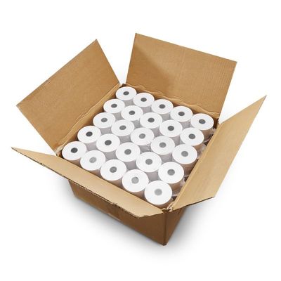 2 1/4 in x 150 ft Calculator Paper Rolls (200 Rolls  55 GSM) 2.25" x 150' Adding Machine Tape 1-Ply Bond Receipt Paper for Sharp El-1750 1801 P23 XE A155 A152 A150 A130 ERC 340 380 322 ER 250 220