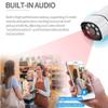 AKAVIG 4K Poe Security Camera System, 4CH 8MP H.265+ Cameras NVR Kit with with Audio Recording, Night Vision, Motion Detection, HD POE Surveillance NVR Kit for Indoor and Outdoor view 2