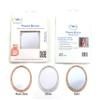 Wireless City Oval Phone Mirror Stick-On, Rose Gold Diamond Bling Makeup Mirror with Cubic Zirconia, 5.57cm Ideal for Makeup and Womens Touch-Ups view 3