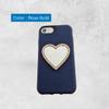 Wireless City Heart Phone Mirror Stick-On, Rose Gold Diamond Bling Makeup Mirror with Cubic Zirconia, 5.5cm Ideal for Makeup and Womens Touch-Ups view 4