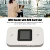 4G Mobile, Lightweight Portable Hotspot, Support 10 Devices Connection, Portable Mini LTE Router with SIM Card Slot for Home Travel view 2