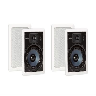 Polk Audio RC65i 2 Way in Wall Speakers - 4 Pack (White)
