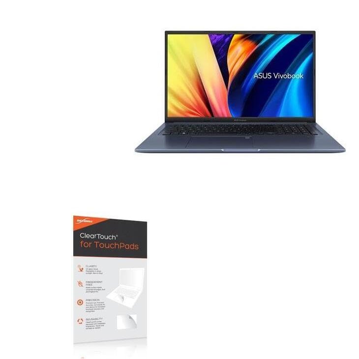 BoxWave Touchpad Protector Compatible with ASUS Vivobook 17X (S1703) - ClearTouch for Touchpad (2-Pack), Pad Protector Shield Cover Film Skin
