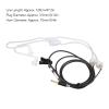 Air Tube Earbuds, 3.5mm Air Tube Headset Portable Radiation Headphone for Tablet (#1) view 4
