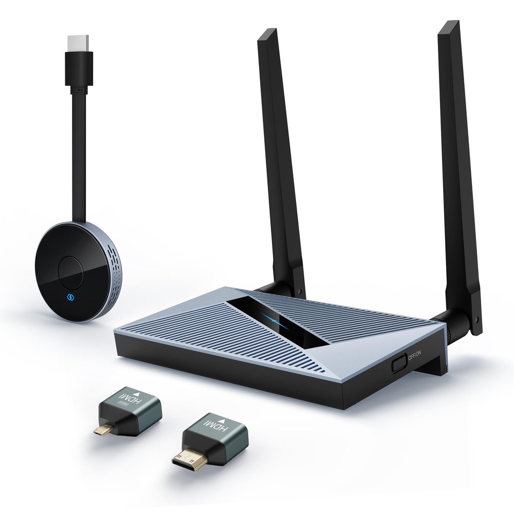 BRAIDOL introduces a Wireless HDMI kit with Dual-Band 2.4/5GHz Transmission, Supporting 4K Video Streaming and Seamless Audio Transfer from laptops to Monitors with Plug-and-Play Simplicity.
